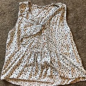 Anthropologie Holding Horses Tank Top 12P